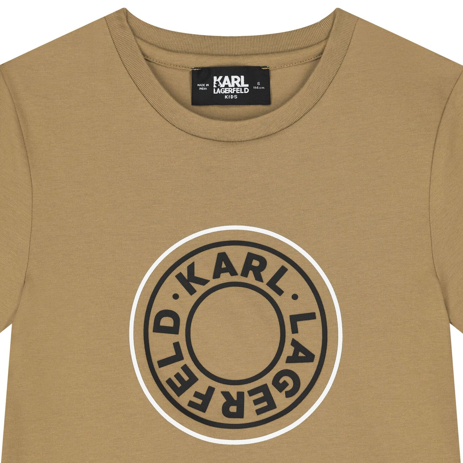 Boys Khaki Logo T-Shirt, 1, hi-res image number null