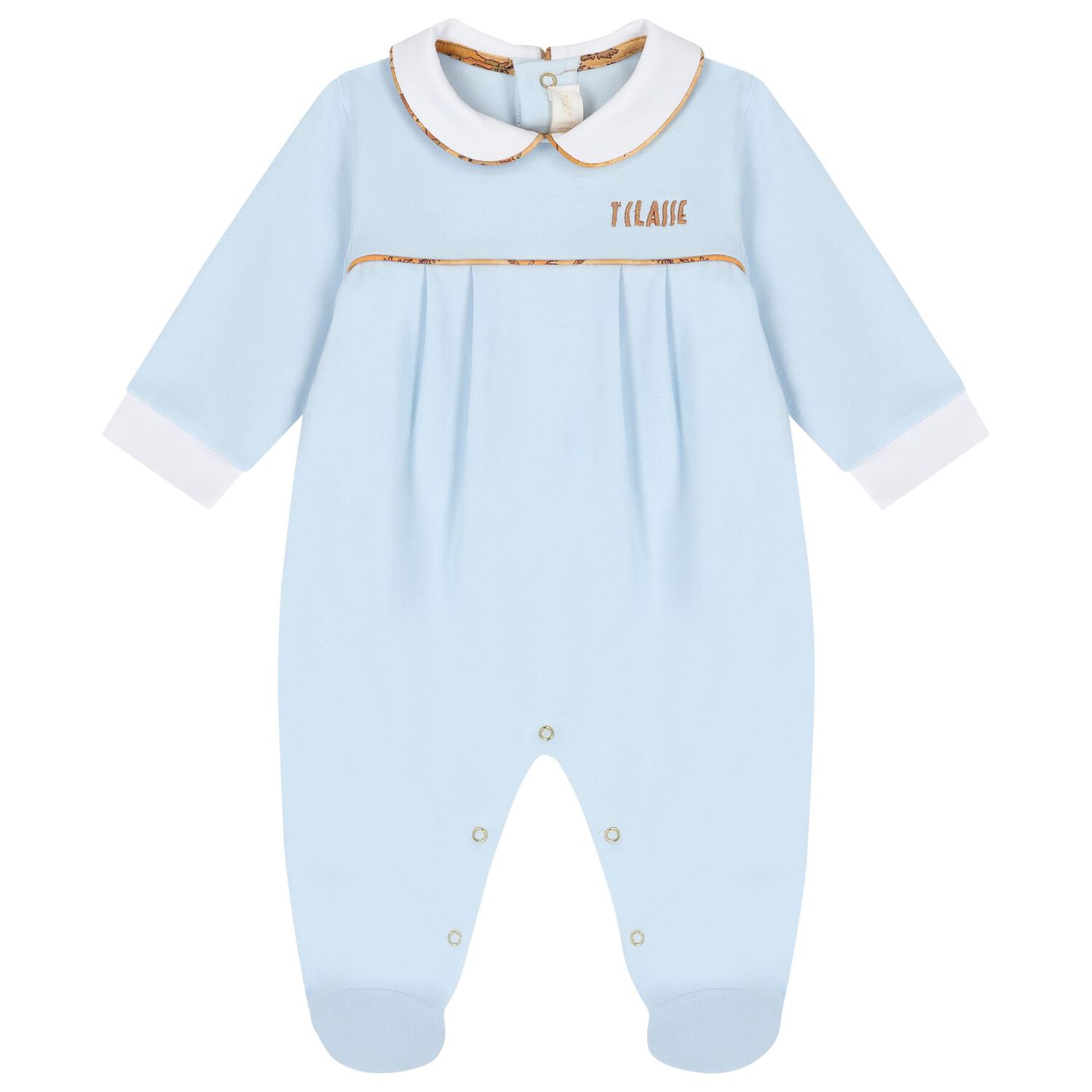 طقم هدية مدس للأولاد بطبعة الخريطة باللون الأبيض و الأزرق, 2, hi-res