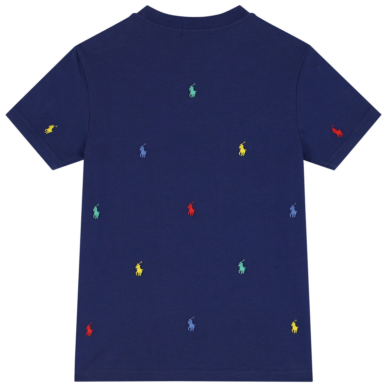 Boys Navy Blue Logo T-Shirt, 2, hi-res image number null