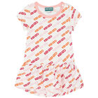 فستان بالشعار باللون الأبيض, 1, hi-res