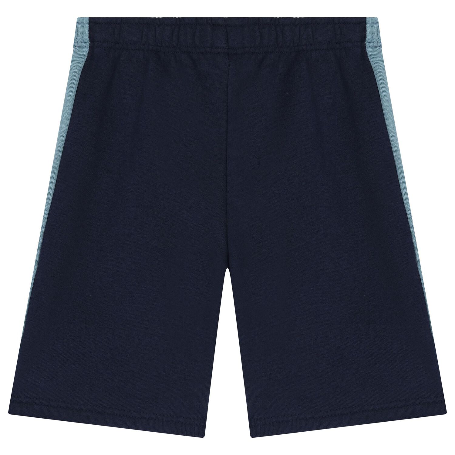 Boys Navy Blue Cotton Jersey Shorts, 1, hi-res image number null