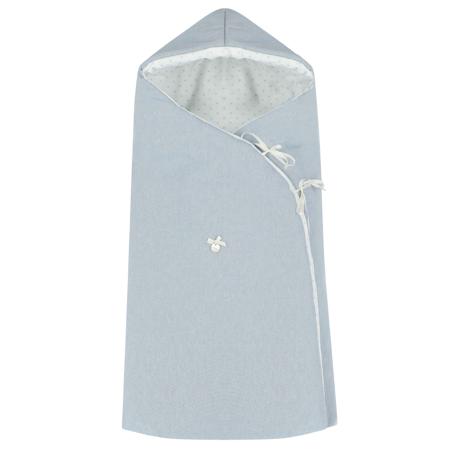 مدس مزين النجوم باللون الأزرق والأبيض , 2, hi-res