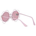 Girls Pink Flower Sunglasses, 1, hi-res