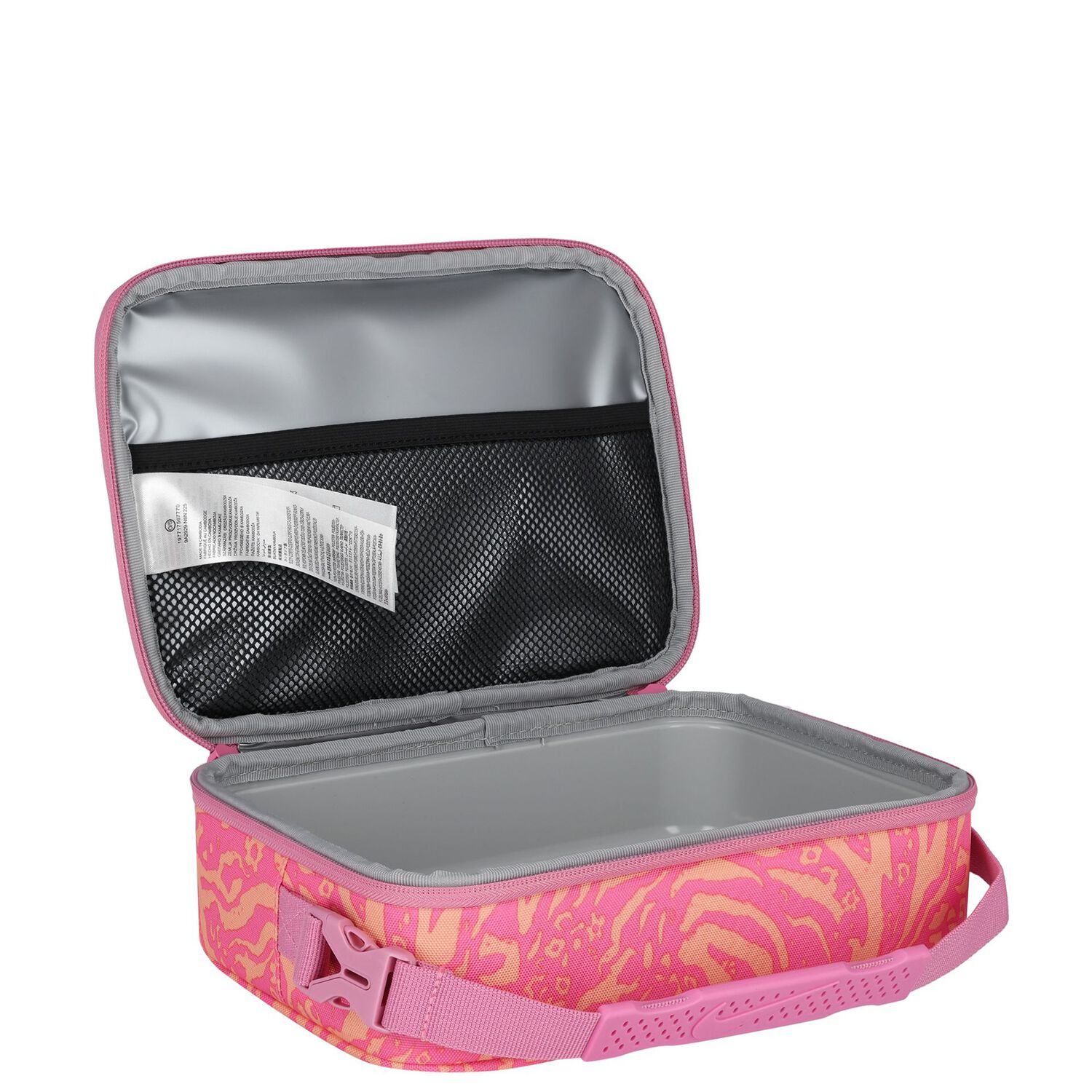 حقيبة للبنات بشعار باللون وردي, 2, hi-res image number null