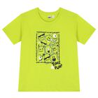 Boys Green Monsters Shorts Set, 1, hi-res