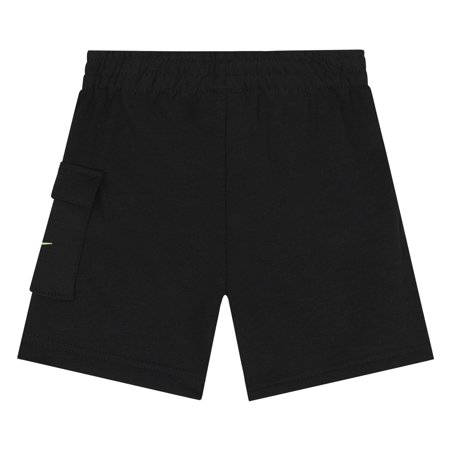 Younger Boys Green & Black Logo Shorts Set, 1, hi-res