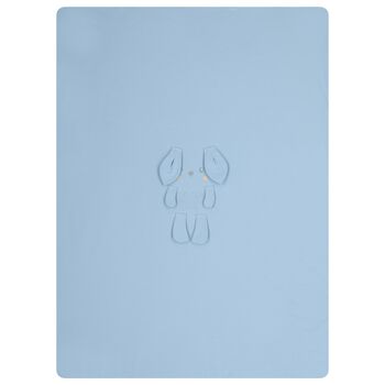 بطانية زرقاء للأطفال الرضع