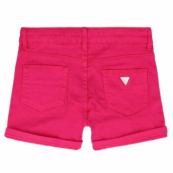 Girls Pink Core Shorts