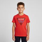 Boys Red Logo T-Shirt, 1, hi-res