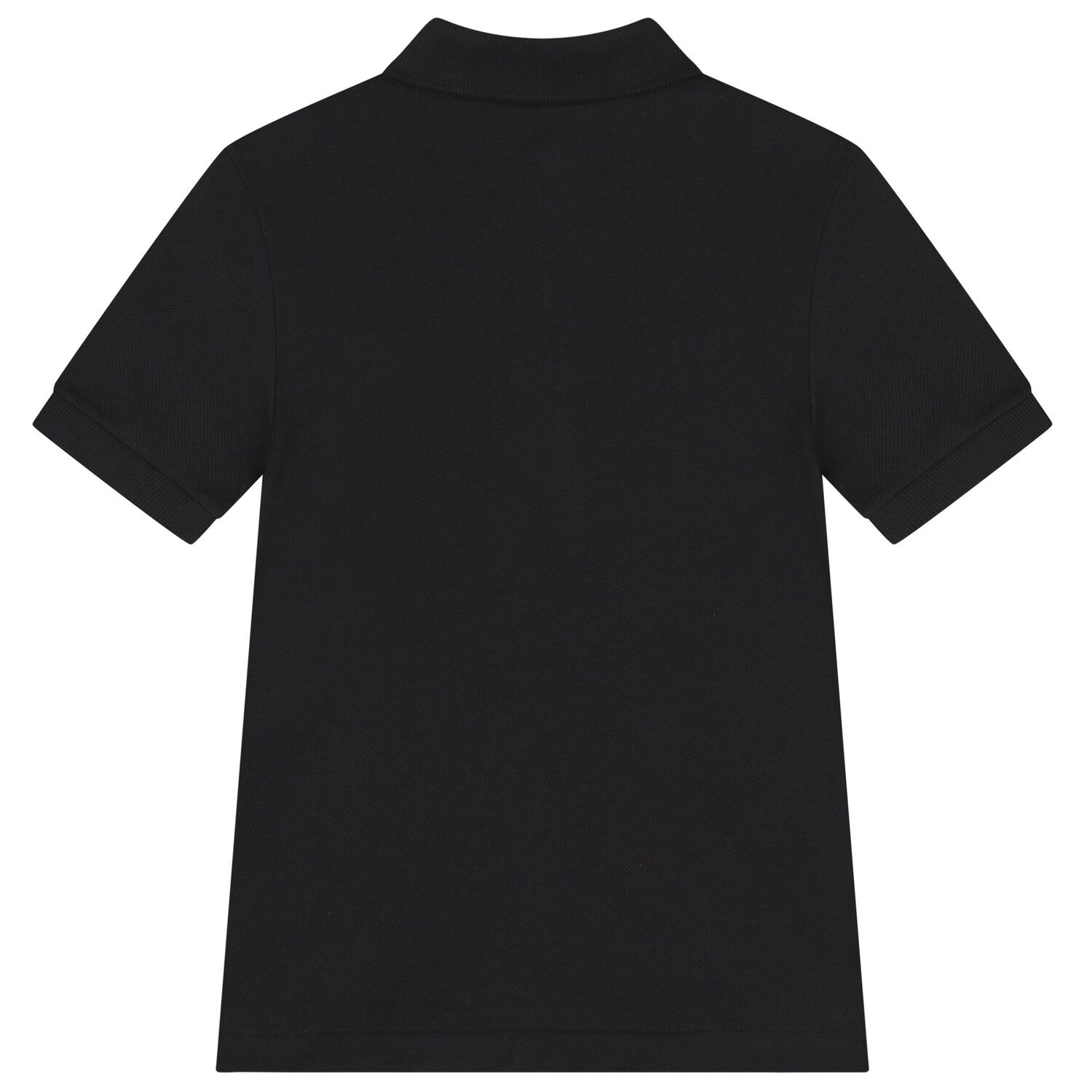 Boys Black Logo Polo Shirt, 2, hi-res image number null