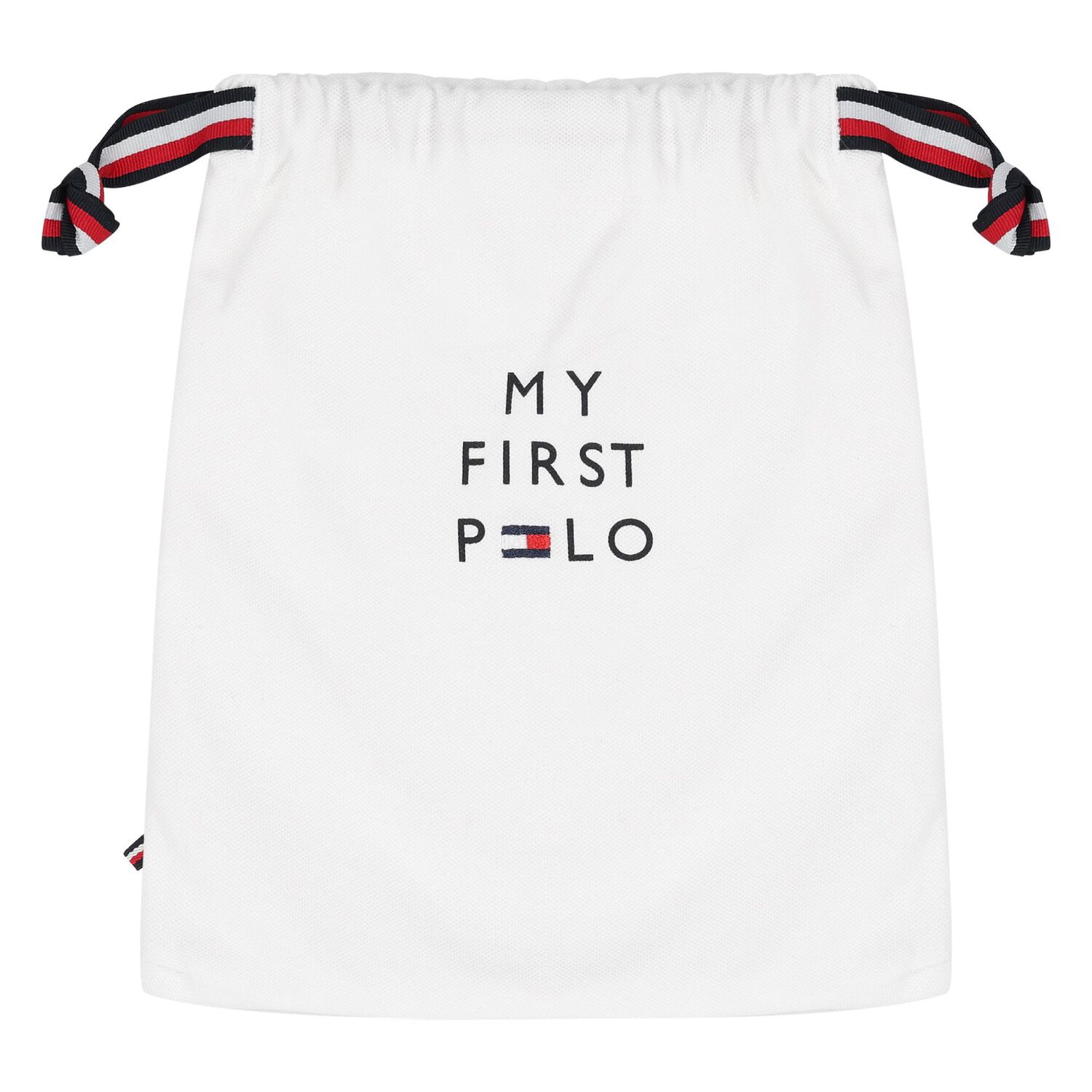 Baby Boys White Logo Bodysuit, 1, hi-res