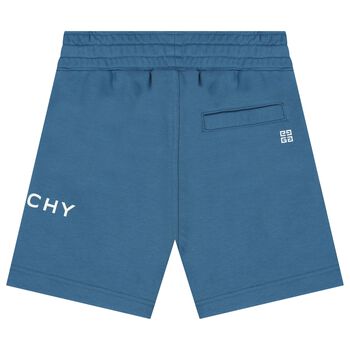 Boys Blue Logo Shorts