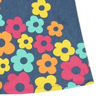 فستان بنات دنيم بالشعار , 1, hi-res