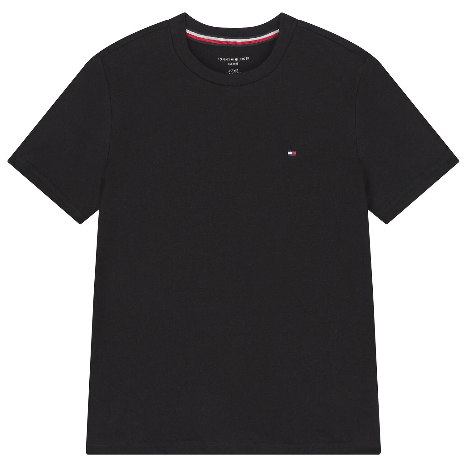 تيشيرت اولاد بالشعار من القطن باللون الاسود والرمادى ( 2 قطعه ) , 3, hi-res