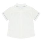 طقم شورت أولاد باللون الأبيض والأزرق, 1, hi-res