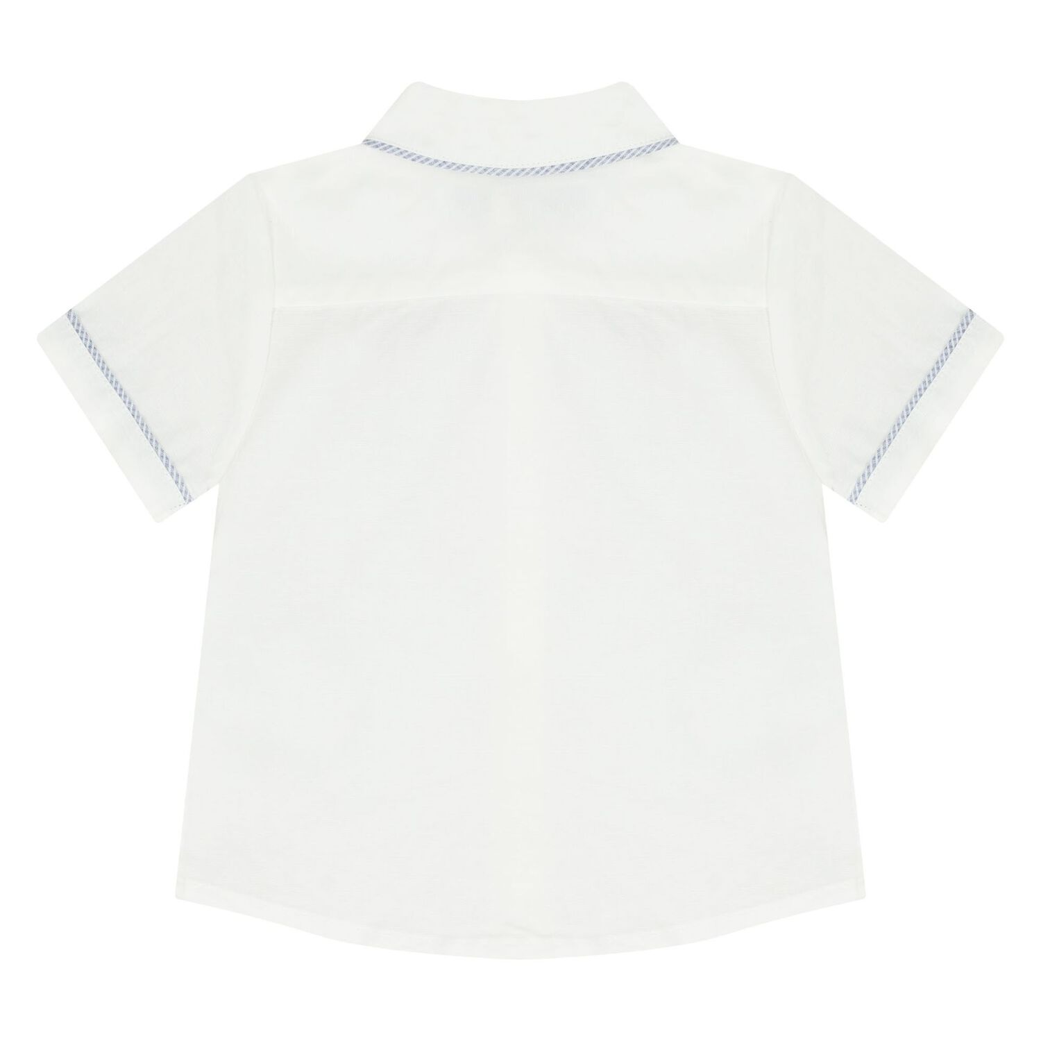 طقم شورت أولاد باللون الأبيض والأزرق, 1, hi-res