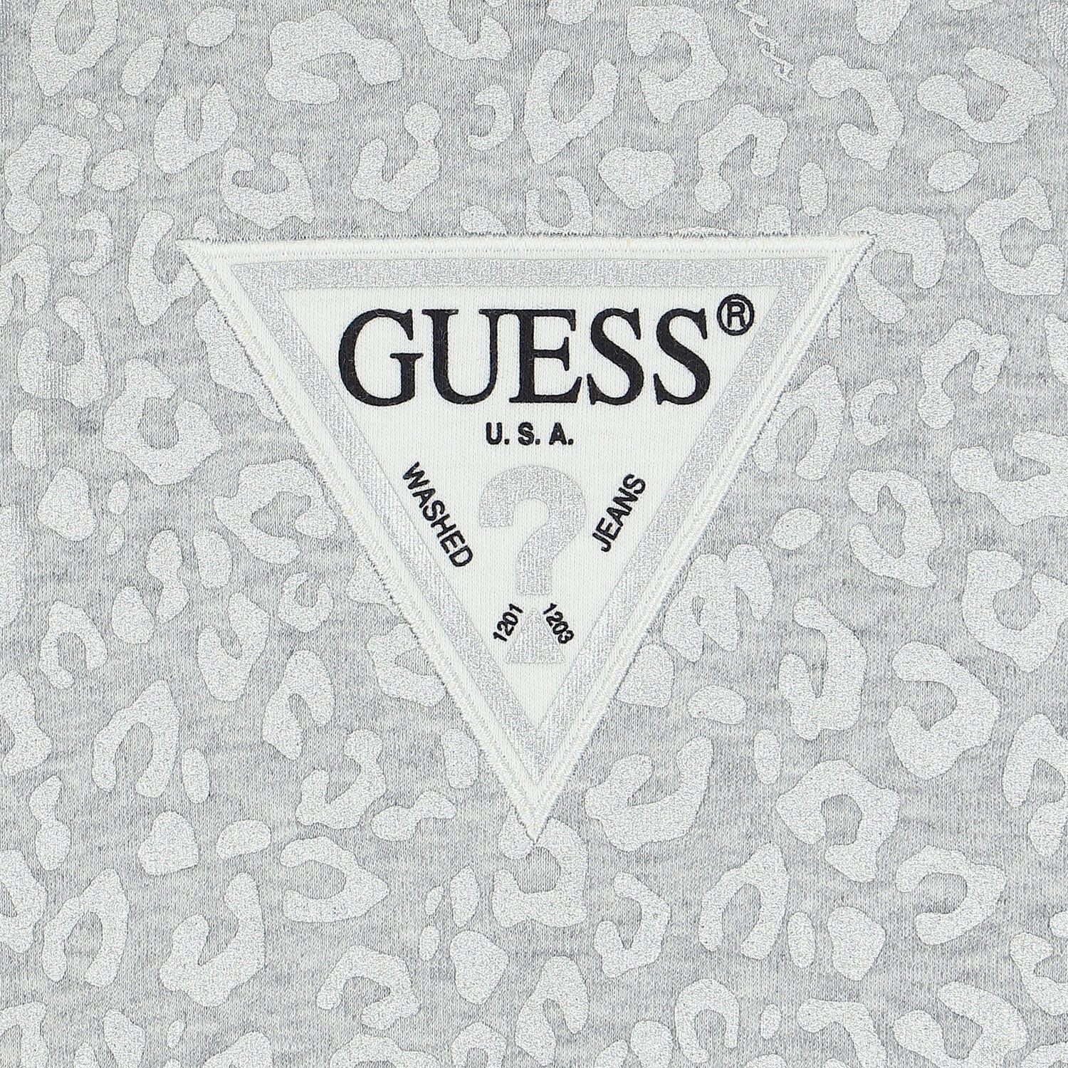 Baby Girls Grey Logo Babygrow, 1, hi-res