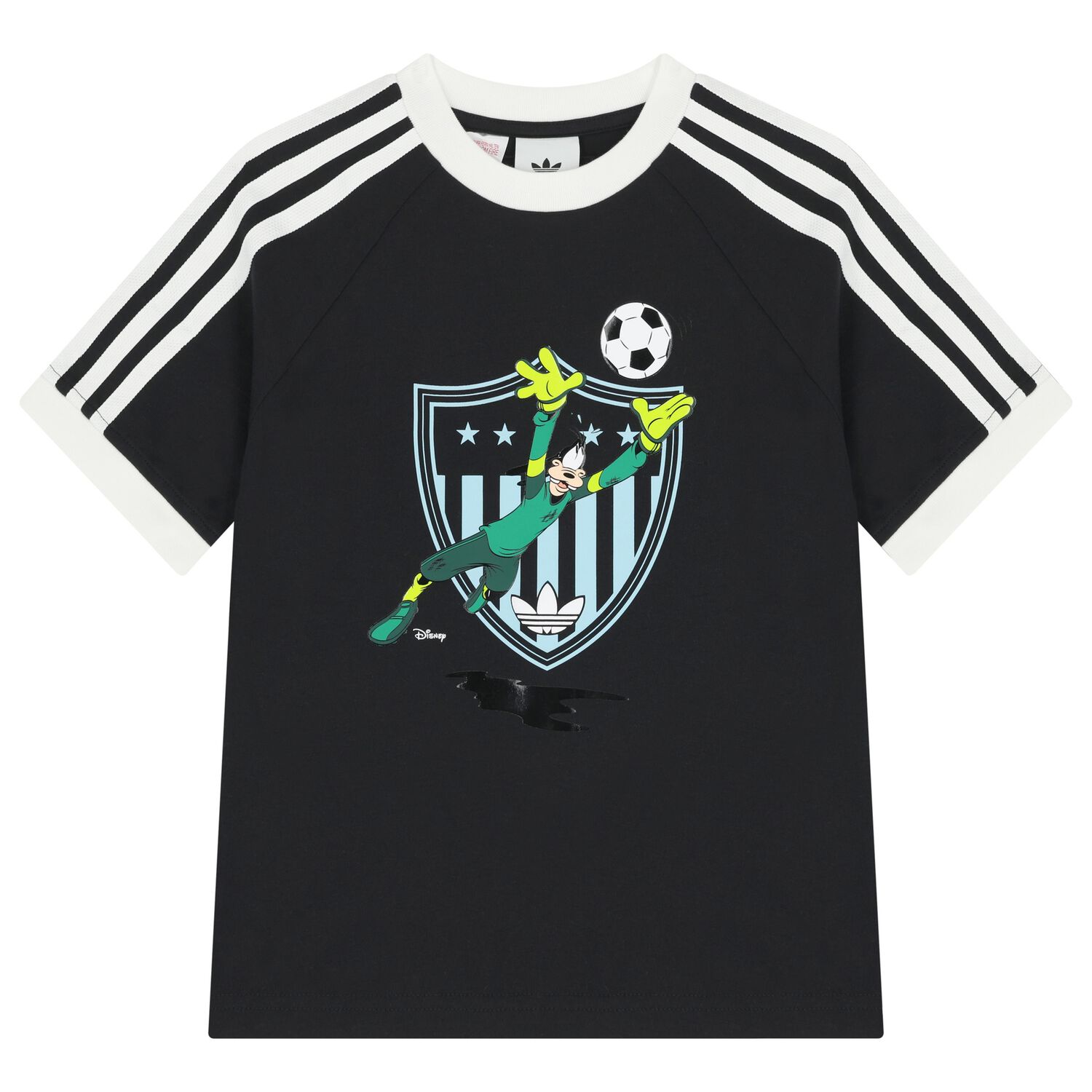 تشيرت بشعار ديزني باللون الاسود للاولاد, 2, hi-res