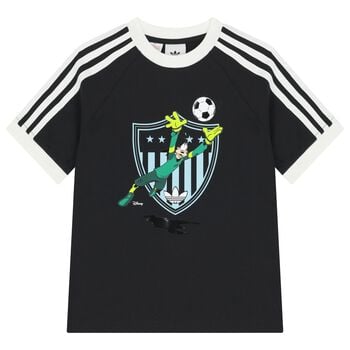 تشيرت بشعار ديزني باللون الاسود للاولاد