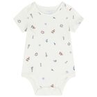 Ivory Polo Bear Bodysuits ( 2 Pack ) , 1, hi-res