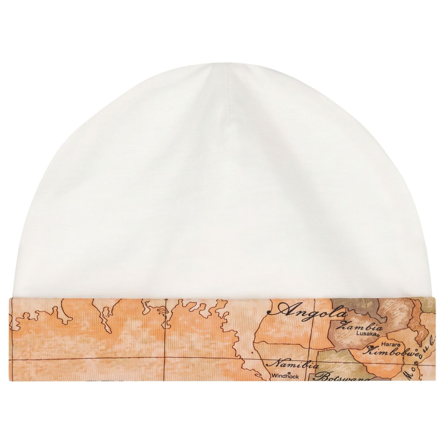Ivory & Beige Geo Map Babygrow Gift Set, 4, hi-res