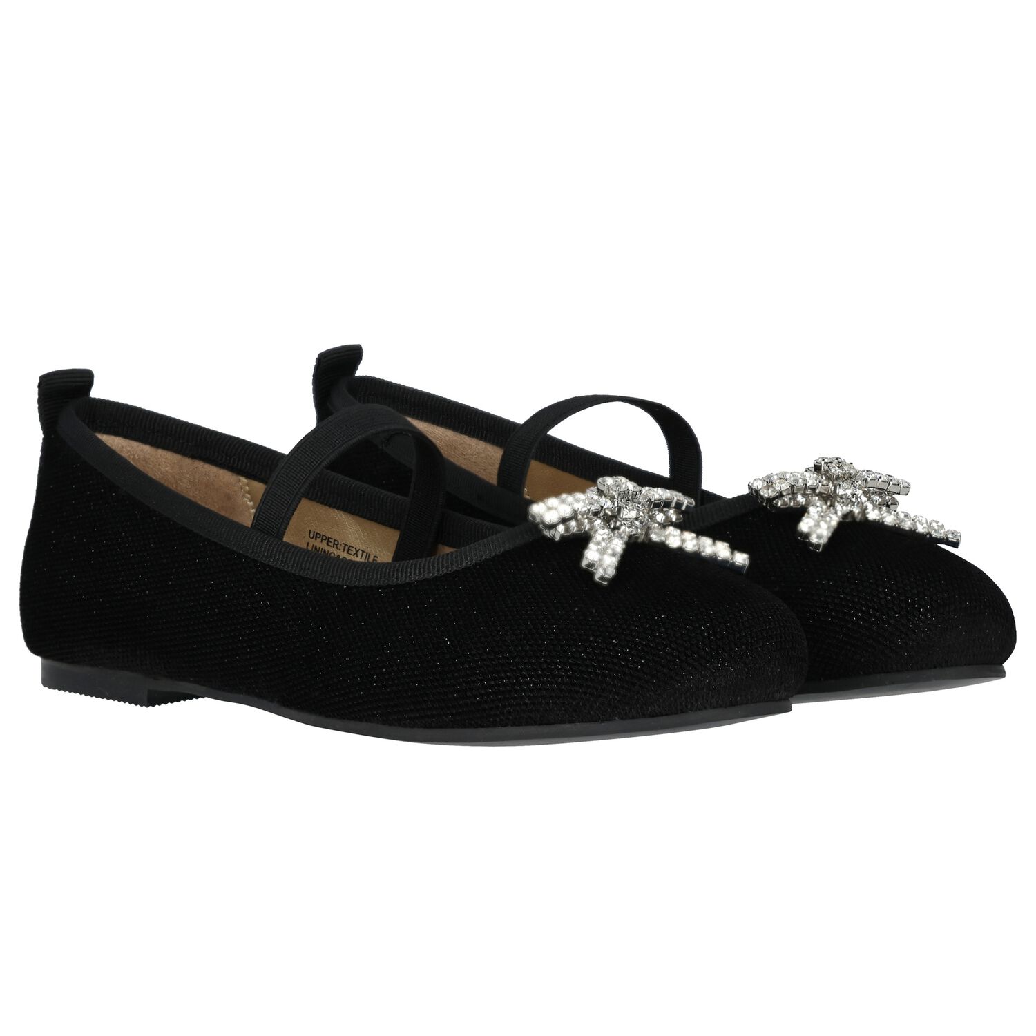 حذاء بنات باللون الأسود, 1, hi-res