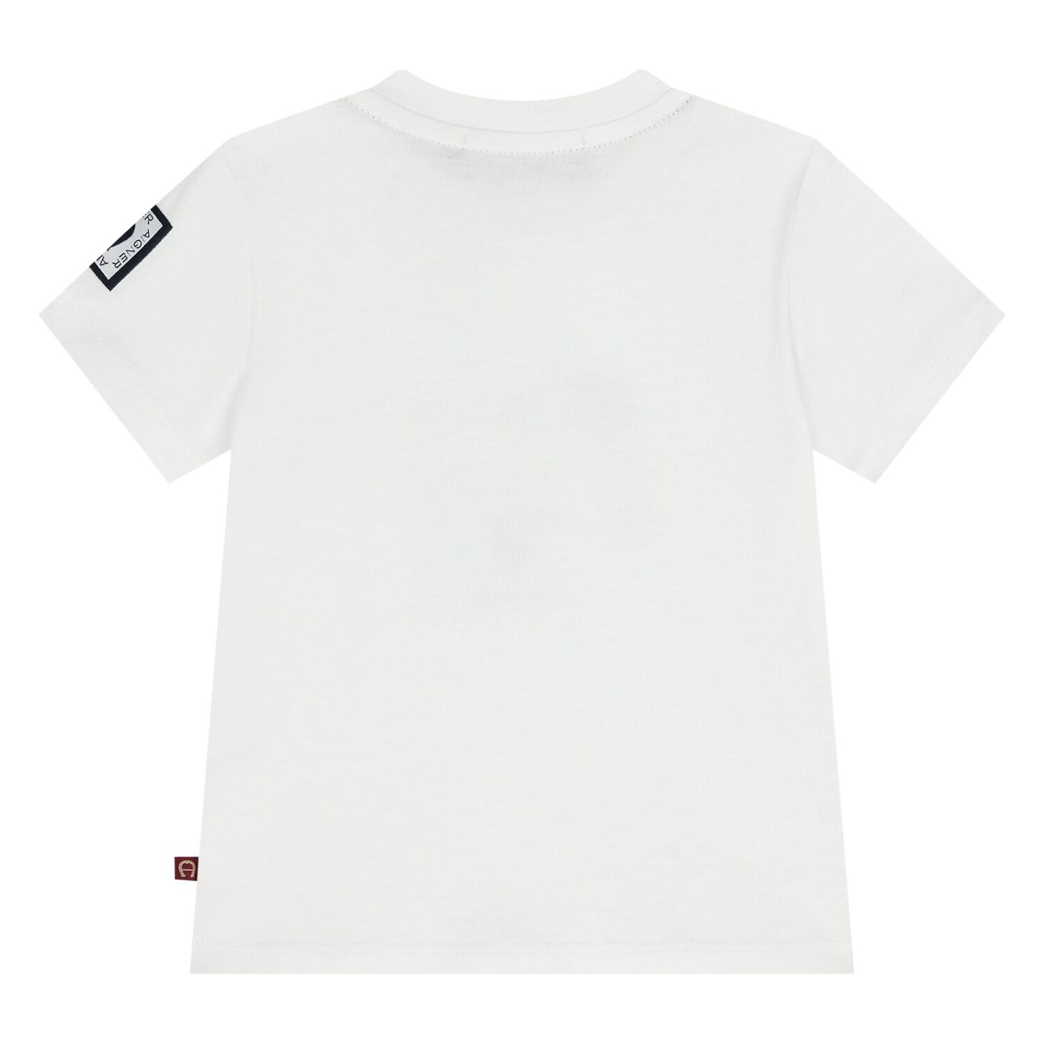 Younger Boys White & Blue Logo Shorts Set, 1, hi-res