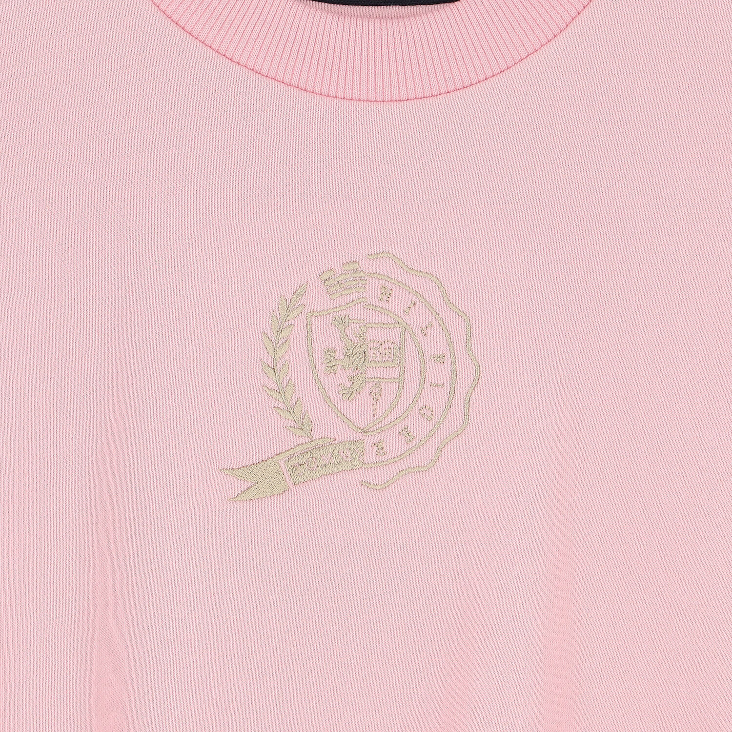 Girls Pink Colourblock Sweatshirt, 1, hi-res image number null