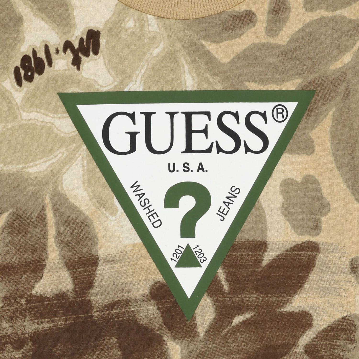 Boys Beige Logo T-Shirt, 2, hi-res