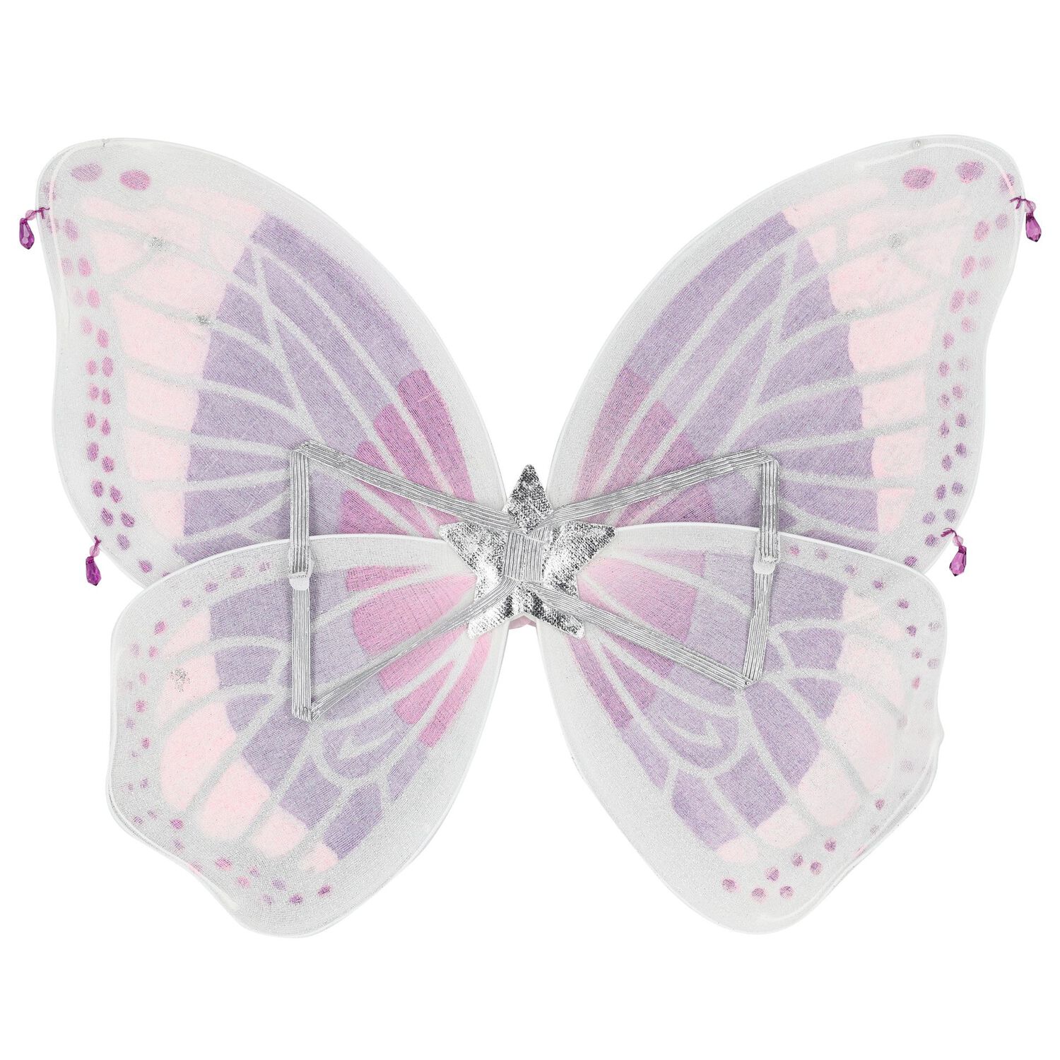 Girls Purple Wings & Wand Set, 1, hi-res image number null