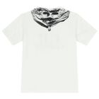 Boys White Logo T-Shirt, 1, hi-res