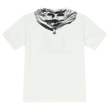 Boys White Logo T-Shirt