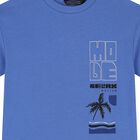 طقم شورت اولاد باللون الازرق والاسود, 1, hi-res