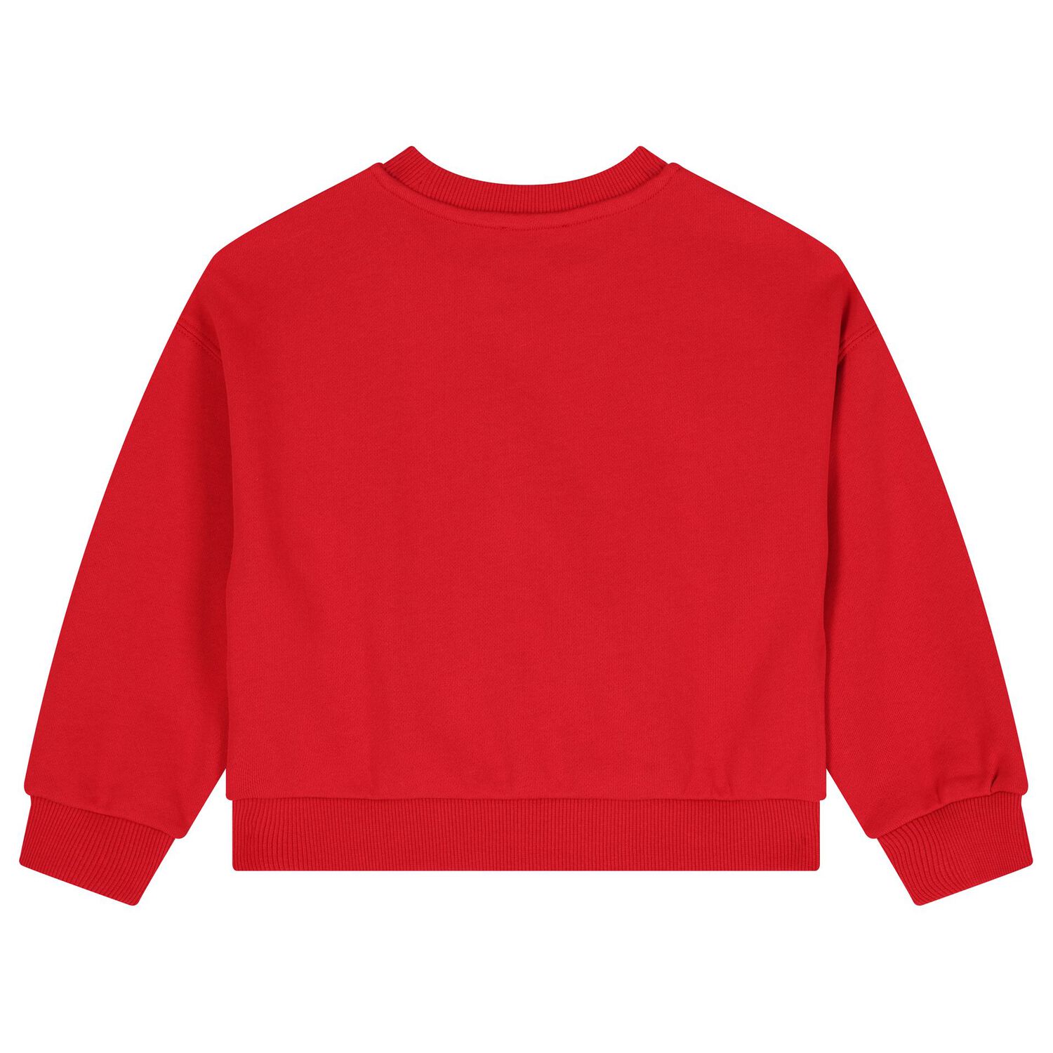 Girls Red Logo Sweatshirt, 1, hi-res