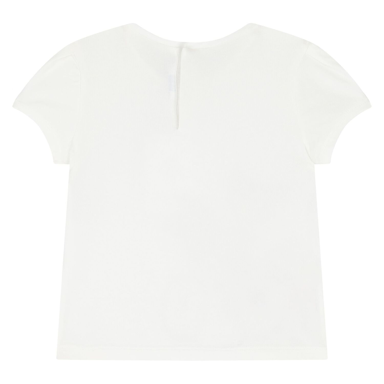 Younger Girls White T-Shirt & Headband Set, 1, hi-res image number null