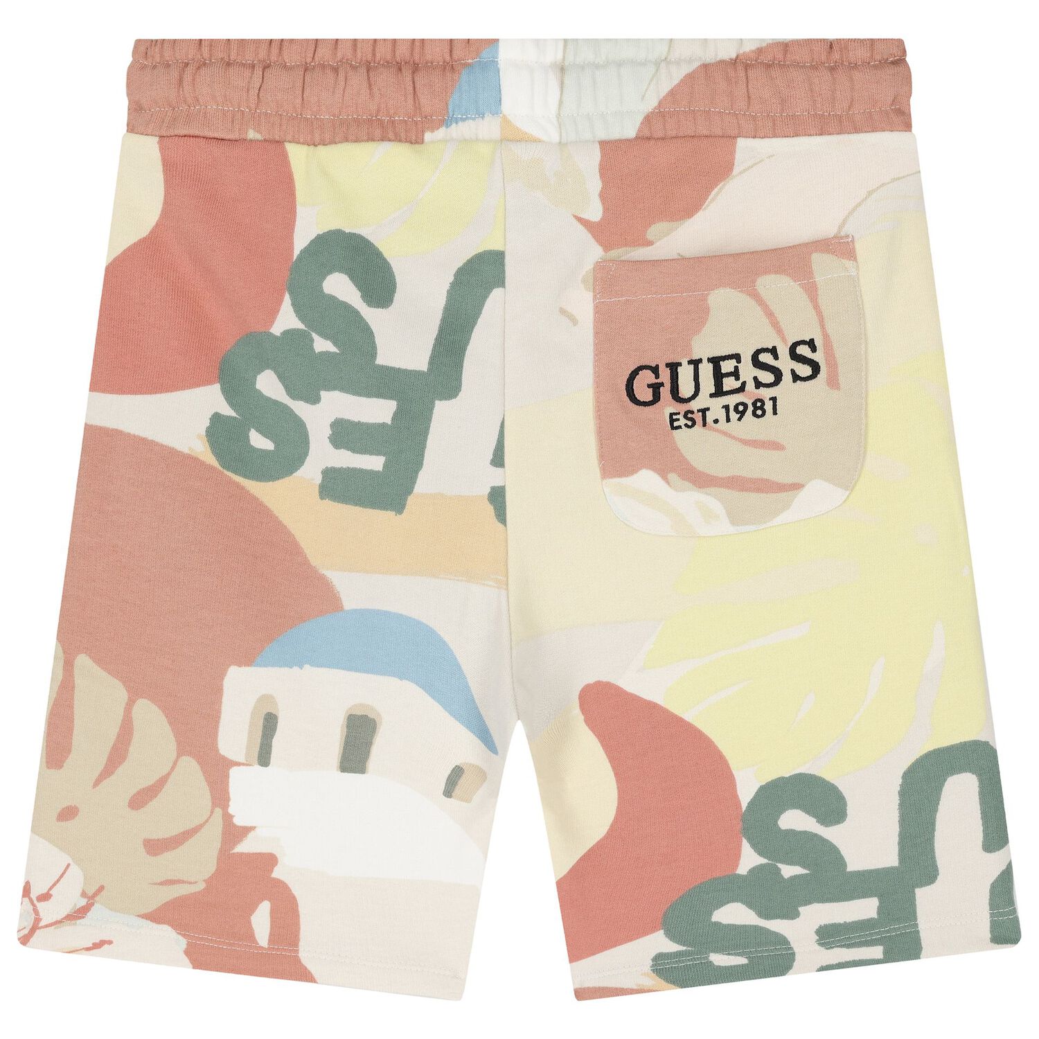 Boys Multi-Coloured Logo Shorts, 1, hi-res image number null