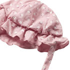 Baby Girls Pink Floral Dungaree & Hat Set (3 Piece), 1, hi-res