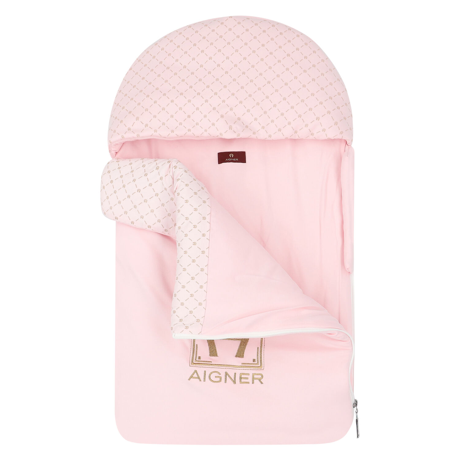 مدس الشعار باللون الوردي والذهبي, 3, hi-res