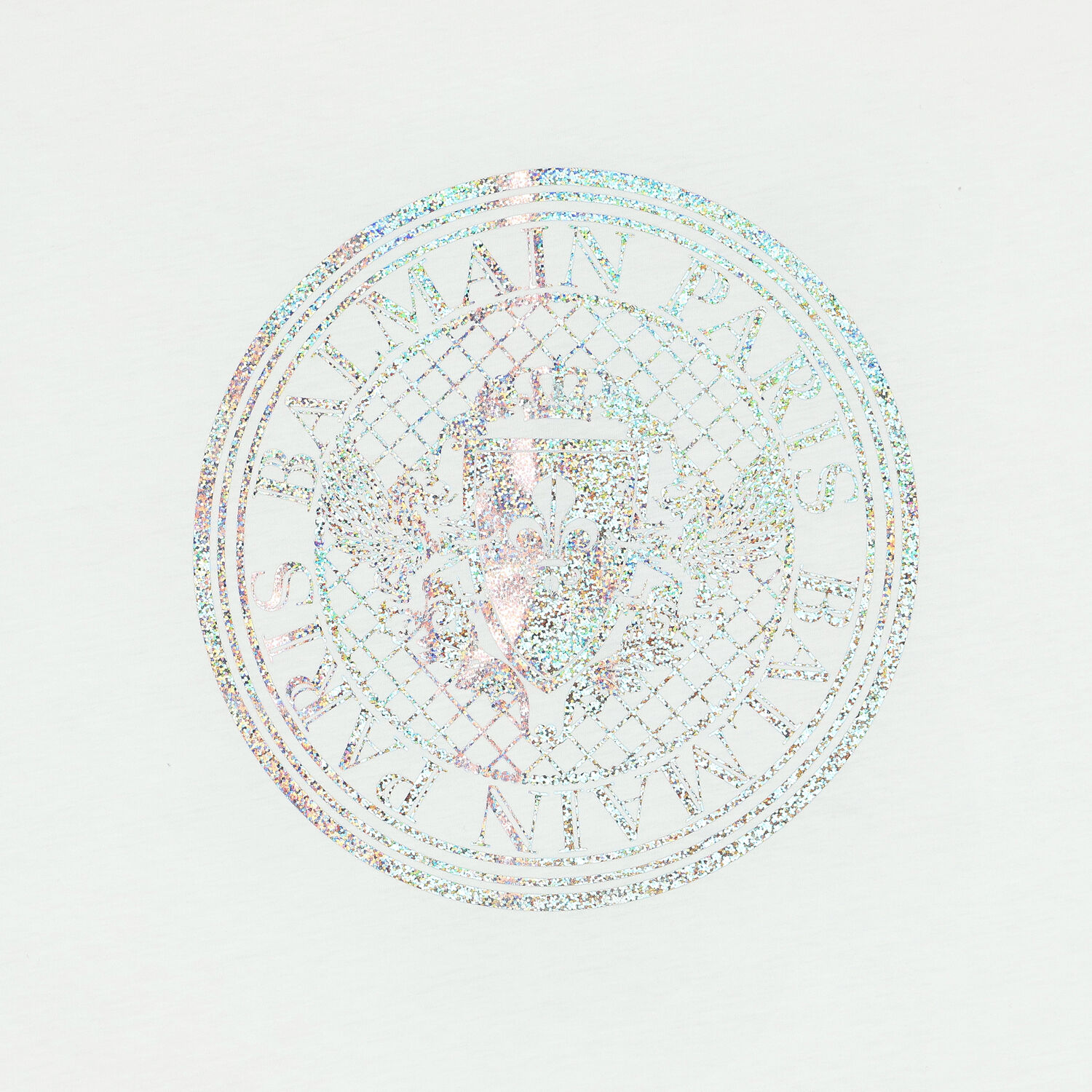 بطانية بالشعار باللون الابيض, 1, hi-res