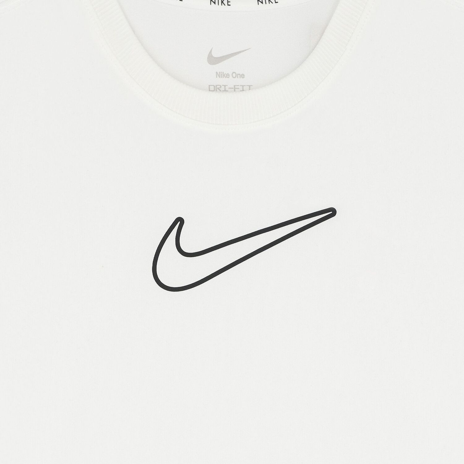 Girls White Logo T-Shirt, 2, hi-res image number null