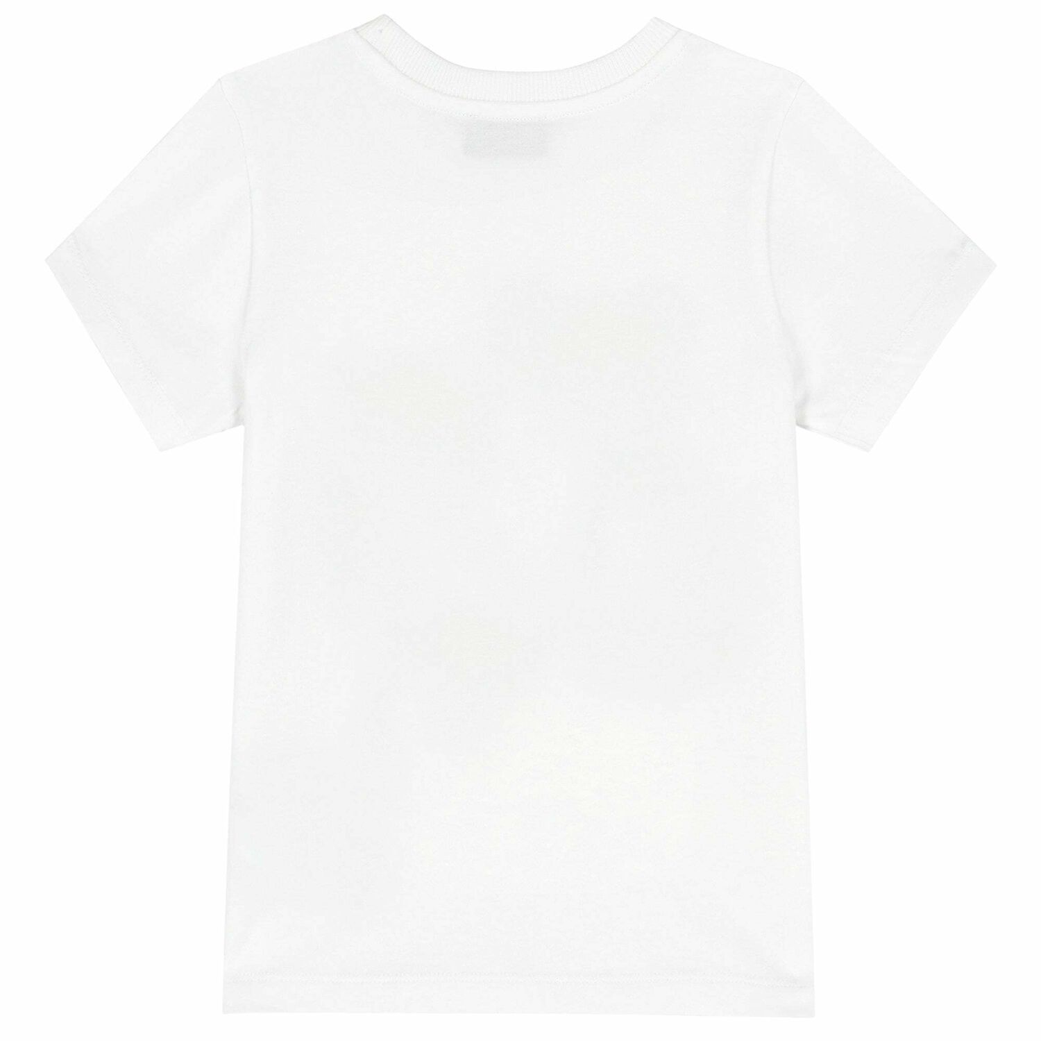 White Teddy Logo T-Shirt, 1, hi-res