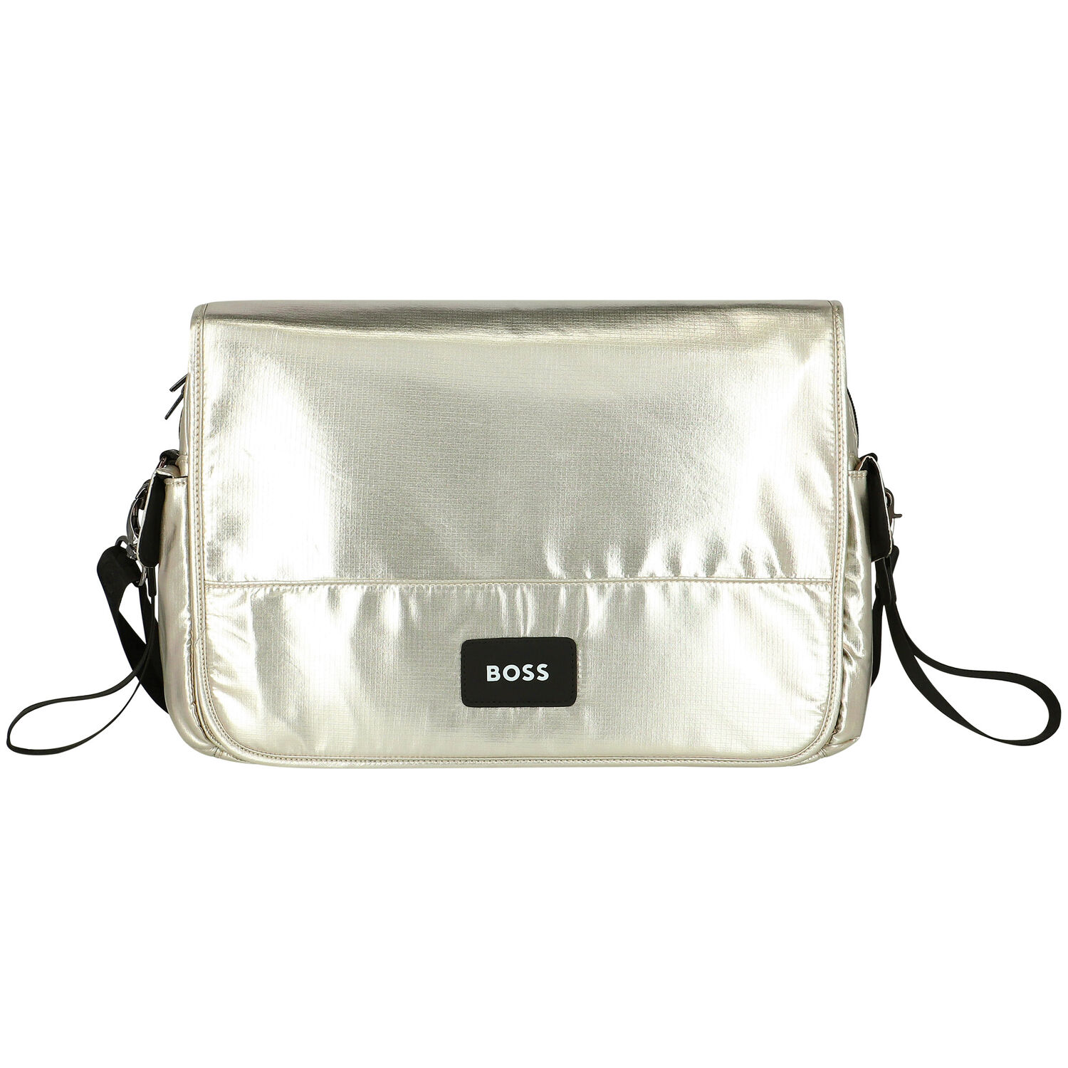 Gold Logo Baby Changing Bag, 1, hi-res