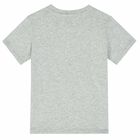 Boys Grey Logo Jungle T-Shirt, 1, hi-res