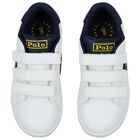 حذاء رياضى أولاد باللون الأبيض والكحلى, 1, hi-res