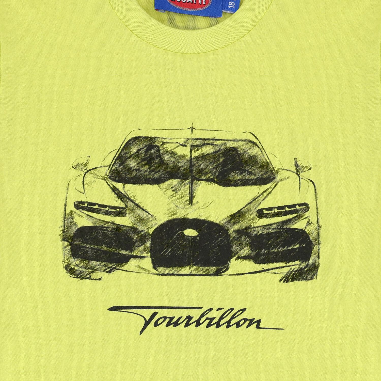 Younger Boys Yellow Logo T-Shirt, 1, hi-res