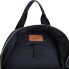 Girls Navy Logo Backpack, 1, hi-res