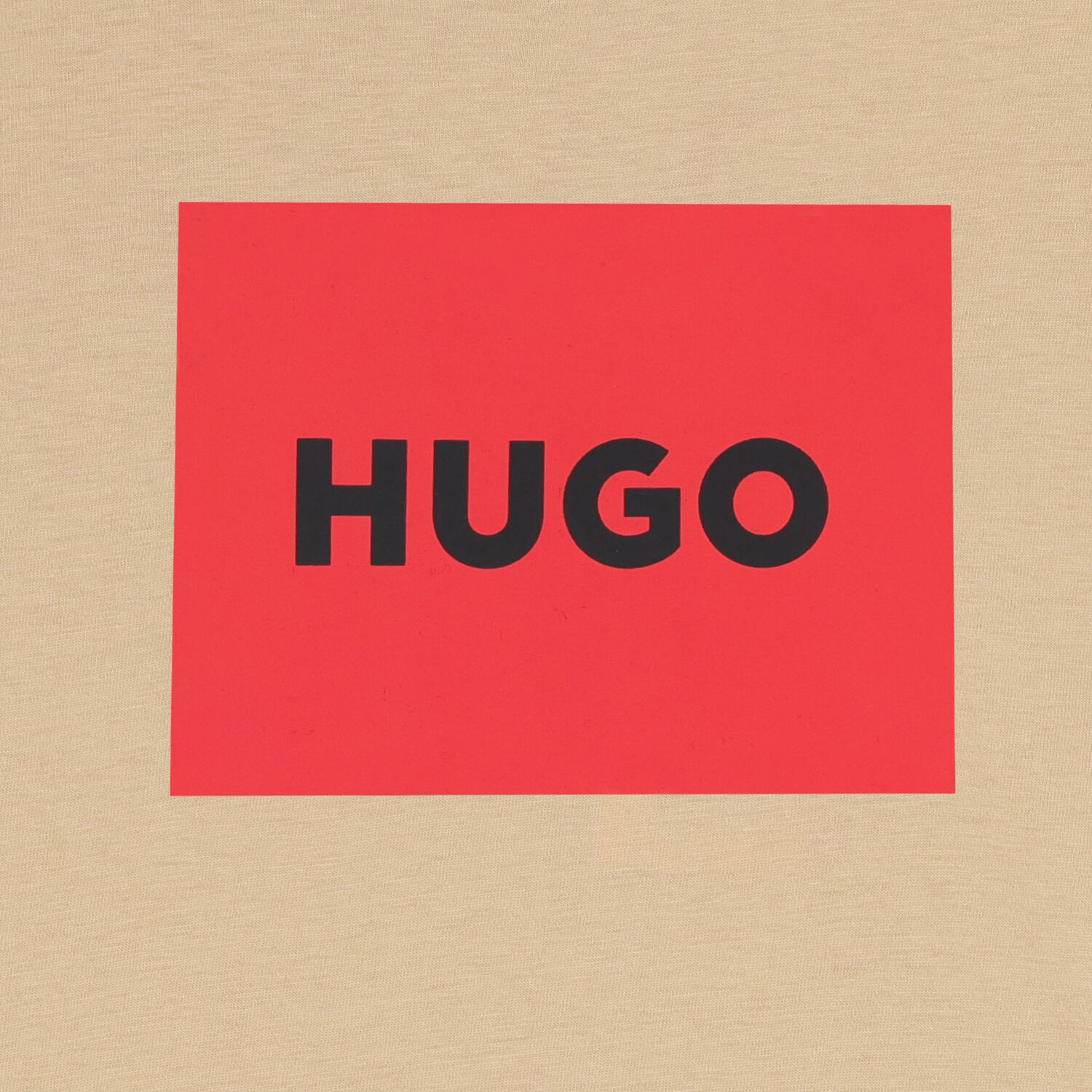 تيشيرت بالشعار باللون البيج للأولاد, 3, hi-res