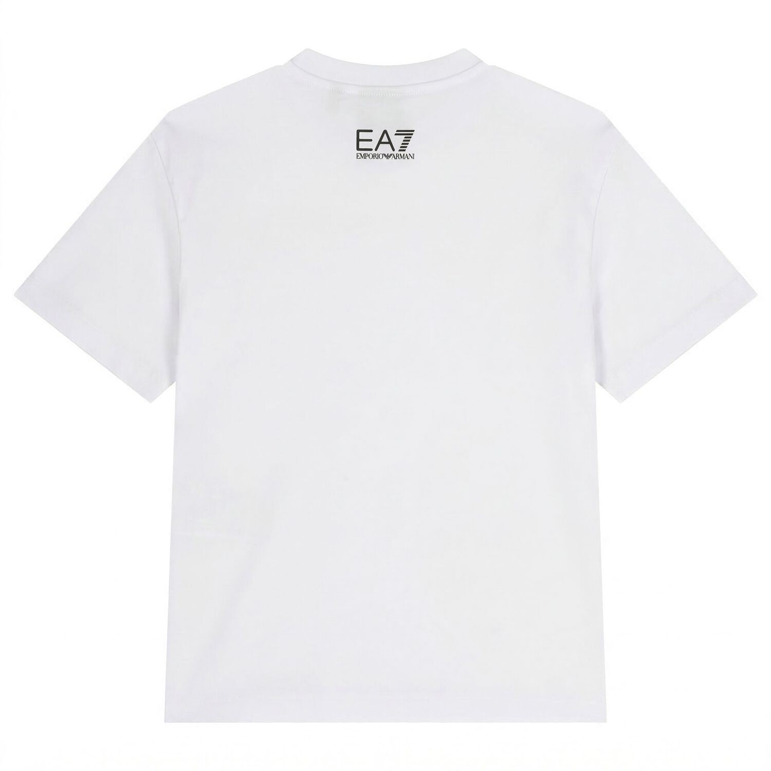 طقم شورت اولاد بالشعار باللون الابيض و الاسود , 1, hi-res