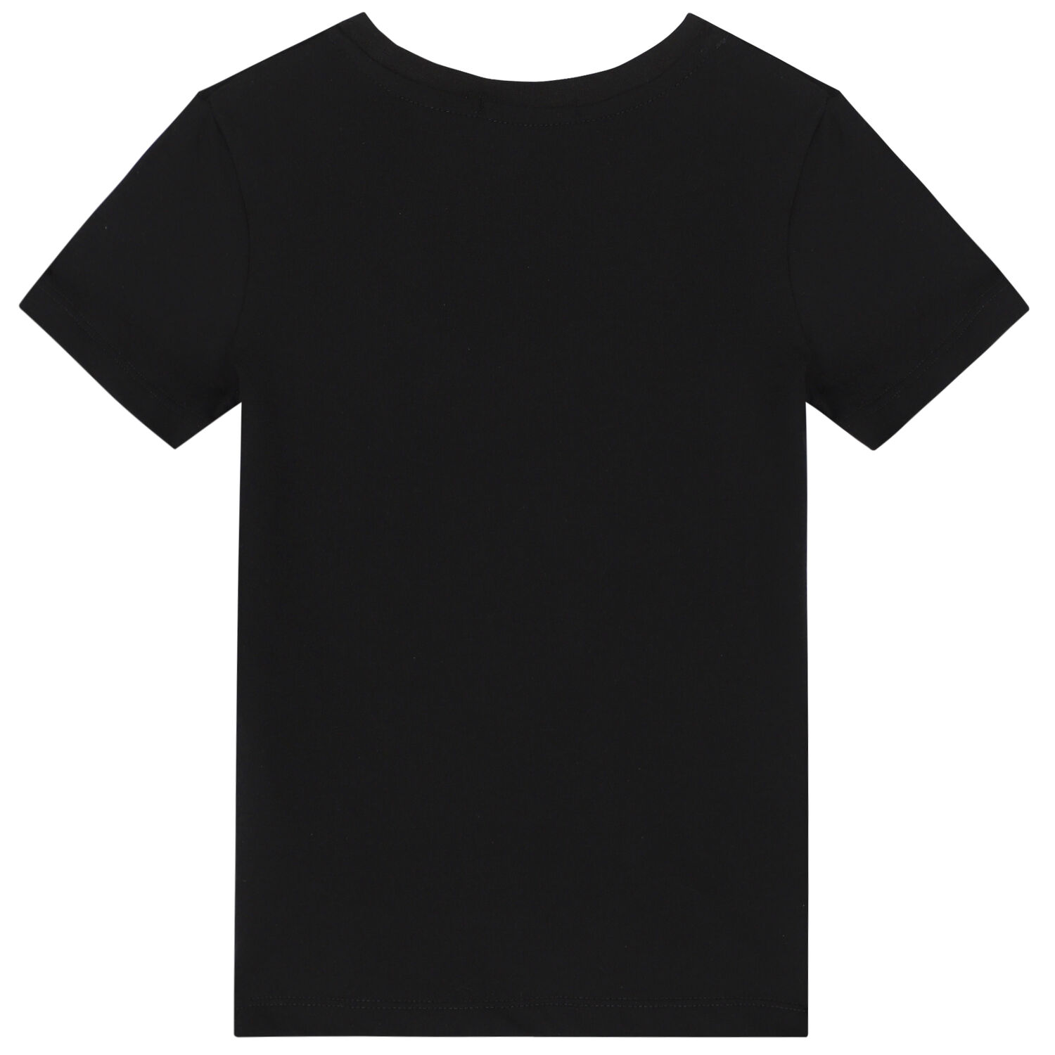 Boys Black Logo T-Shirt, 2, hi-res image number null