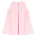 فستان بشعار الدب تيدي باللون الوردي للبنات, 1, hi-res